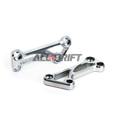 Adattatore Angolo di Sterzata Drift BMW E46 CNC71 in acciaio - per bracci di serie