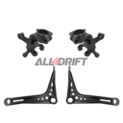 Lock Kit per Aumentare l'Angolo di Sterzata BMW E46 - Bracci Versione 3.0