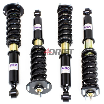 Assetto a ghiera sportivo HSD Dualtech regolabile in altezza e rigidità per Lexus GS300 S160