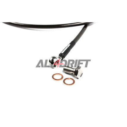 Tubo in treccia metallica per tubazioni freno 165cm