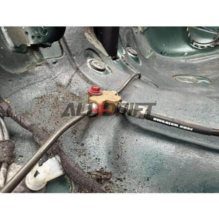 Tubo in treccia metallica per tubazioni freno 165cm