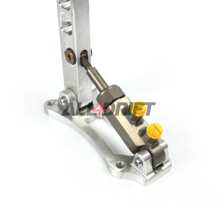 Freno a mano idraulico professionale in alluminio argento - Cilindro UPGRADE MOTORSPORT