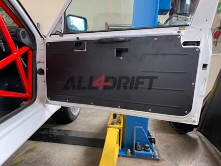 Pannelli porta da competizione in alluminio BMW E30 coupé - anteriori + posteriori