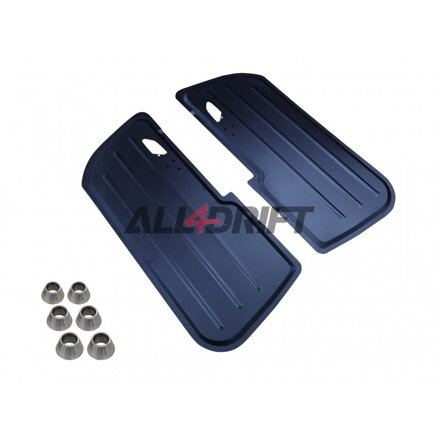 Pannelli Porta da Corsa in Alluminio per BMW E46 Coupé - Anteriori