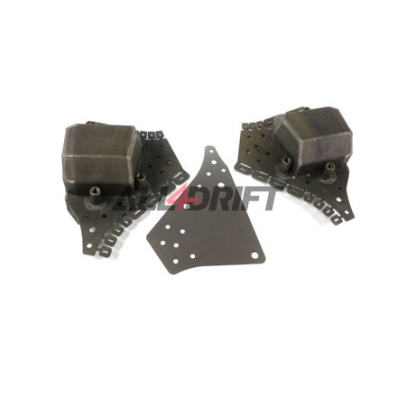 Supporto e rinforzo braccio longitudinale posteriore BMW E36