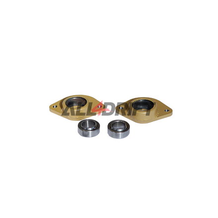 Supporti superiori ammortizzatori posteriori con snodo Uniball eccentrico BMW E36/E46