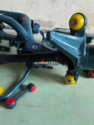 Kit Boccole in poliuretano assale posteriore BMW E46 + Differenziale