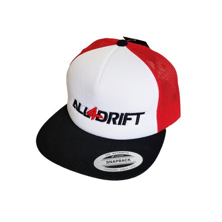 Cappellino All4Drift SNAPBACK rosso uni