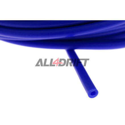 Tubo in silicone Blu 8 mm