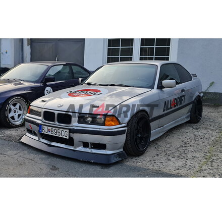 Spoiler MAXI FATLIP V2 / Labbro inferiore paraurti anteriore BMW E36 per Pacchetto M