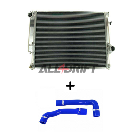 SET Tubi in silicone per acqua + radiatore acqua interamente in alluminio BMW E36 325tds/M3