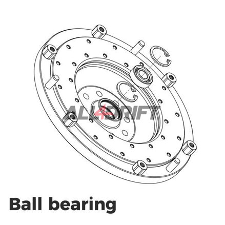Odlehčenej jednohmotnej setrvačník BMW V8 M62 - BMW M50 M52 M54 ZF ZF310 ZF320 S5D-250 M57 GS5-39DZ S50 S52 S54 Getrag 420G - 240mm / 9.45"