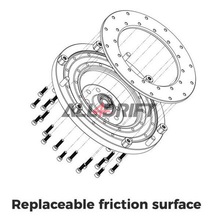 Odlehčenej jednohmotnej setrvačník BMW V8 M62 - BMW M50 M52 M54 ZF ZF310 ZF320 S5D-250 M57 GS5-39DZ S50 S52 S54 Getrag 420G - 240mm / 9.45"