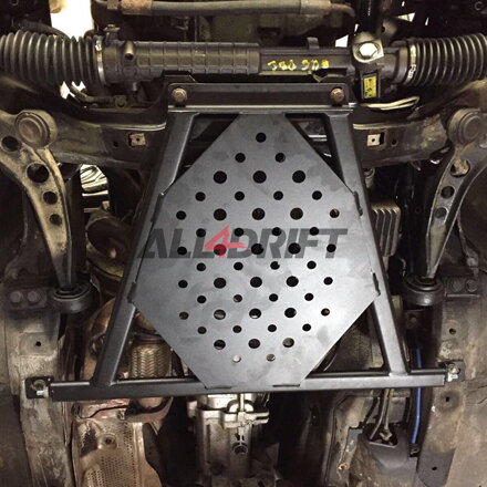 BMW E36 X-Brace - Barra Duomi Inferiore Anteriore + Protezione Coppa dell'Olio