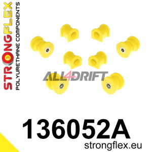 136052A Sada silentbloků přední nápravy SPORT Opel Corsa / Tigra