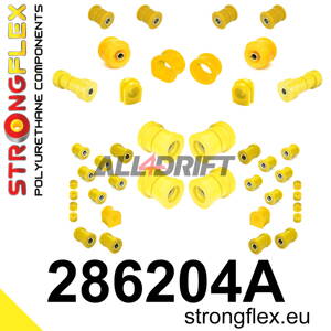 286204A Kompletní sada silentbloků náprav R33 R34 AWD SPORT - Nissan R33 (93-98) AWD