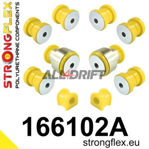 166102A Sada silentbloků předního zavěšení SPORT - Maserati GranCabrio (10-19)