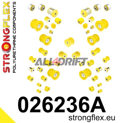 026236A: Kit completo boccole sospensioni SPORT - Audi RS6 C6 (07-10)