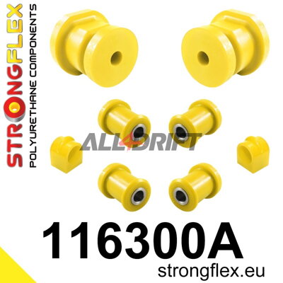 116300A Kit Boccole Sospensioni Posteriori SPORT - Mercedes W123 (76-86)