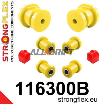 116300B Kit Boccole Sospensioni Posteriori - Mercedes W123 (76-86)