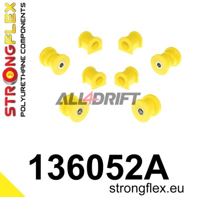 136052A Sada silentbloků přední nápravy SPORT Opel Corsa / Tigra