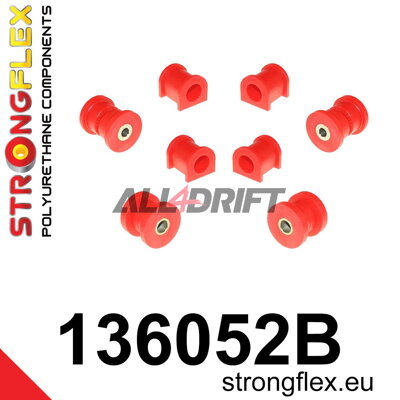 136052B Sada silentbloků přední nápravy Opel Corsa / Tigra