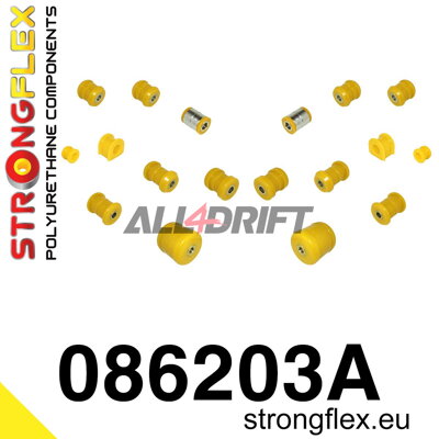 086203A: Kit Boccole Assale Posteriore SPORT - Honda IV (92-96) BA / BB