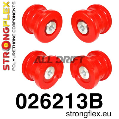 026213B: Kit boccole telaietto anteriore - Audi C6 (04-11) Quattro & Allroad