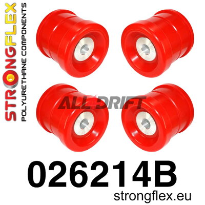 026214B: Kit boccole telaietto posteriore - Audi C6 (04-11) Quattro & Allroad