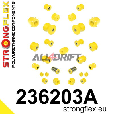 236203A: Kit completo boccole assale SPORT - Volvo 740 (84-92)