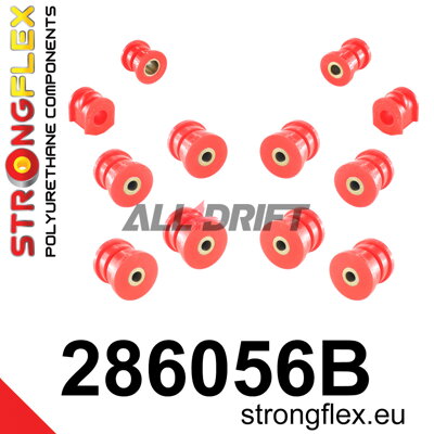 286056B Kit boccole assale posteriore - Nissan II (92-02) K11