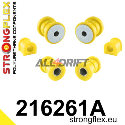 216261A: Kit boccole sospensioni anteriori SPORT - Toyota T180 (89-93) GT-Four / All-Track