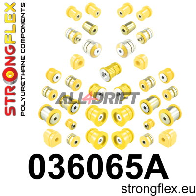 036065A Kit completo di boccole in poliuretano SPORT - BMW F11 (10-17) Touring xDrive