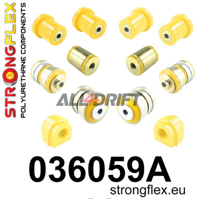 036059A Kit boccole assale anteriore SPORT - BMW F10 (10-17) Sedan xDrive