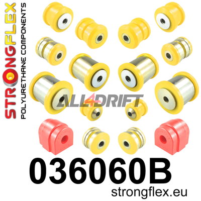 036060B Kit boccole assale posteriore - BMW F10 (10-17) Berlina RWD