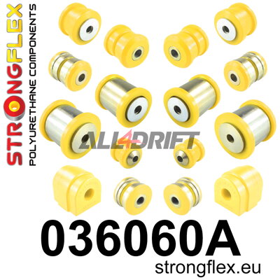 036060A Kit Boccole Assale Posteriore SPORT - BMW F10 (10-17) Berlina RWD