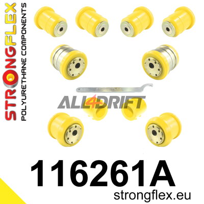116261A Kit boccole sospensioni anteriori SPORT - Mercedes C215 (98-06)
