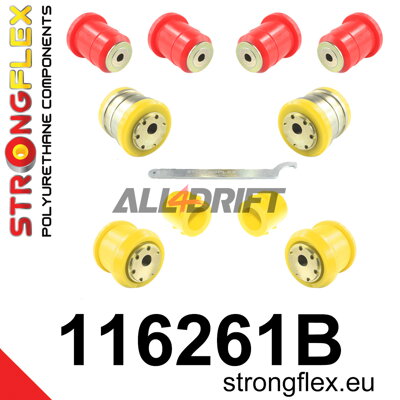 116261B Kit boccole sospensioni anteriori - Mercedes C215 (98-06)