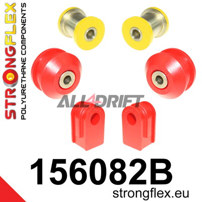 156082B Kit boccole sospensioni anteriori - Renault III RS