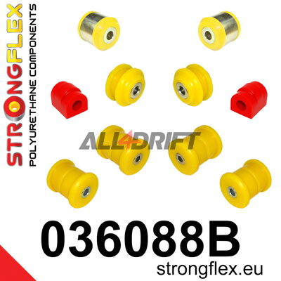 036088B Kit boccole assale posteriore BMW E38