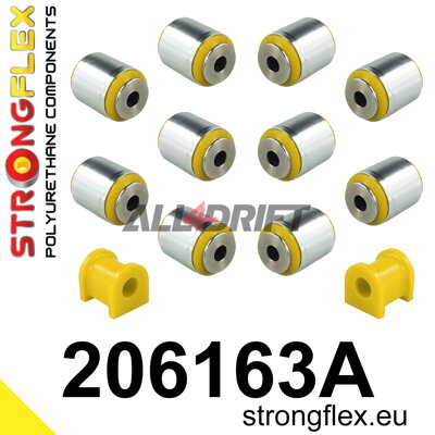 206163A Kit Boccole Sospensioni Posteriori SPORT - Suzuki Trazione Anteriore