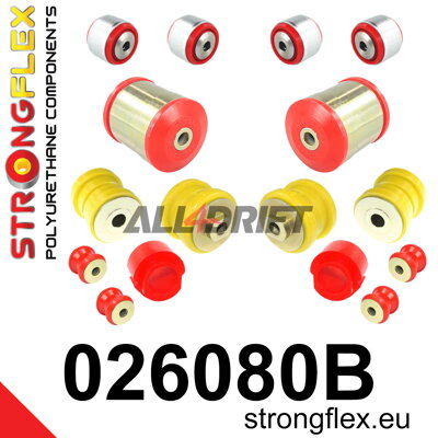 026080B Kit boccole assale anteriore Audi / VW / Škoda