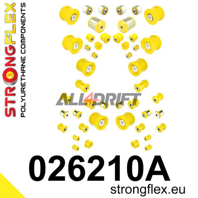 026210A: Kit completo boccole sospensioni SPORT - Audi C6 (04-11) Quattro & Allroad