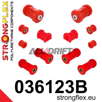 036123B Kit boccole assale posteriore BMW E30