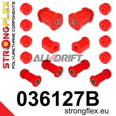 036127B Kit boccole assale posteriore BMW E21