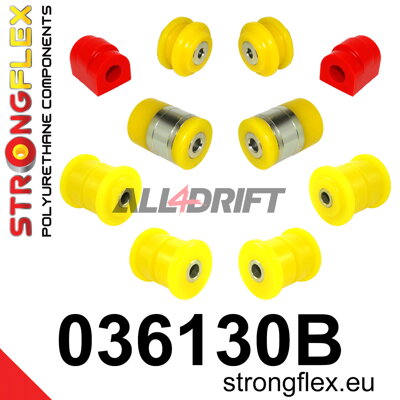 036130B Kit boccole assale posteriore BMW E39