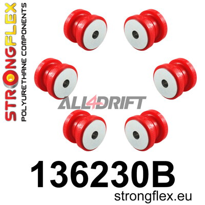 136230B Kit Boccole Telaietto Anteriore - Saab I (98-10) YS3E