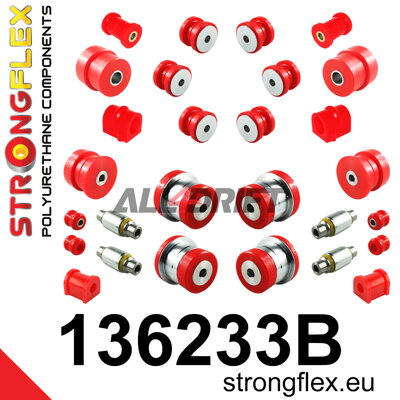 136233B Kit completo di boccole in poliuretano - Saab I (98-10) YS3E
