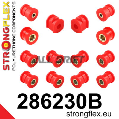 286230B Sada silentbloků zadní nápravy Infiniti / Nissan