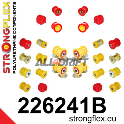 226241B Kit Completo Boccole Sospensioni in Poliuretano - Volkswagen B6 FWD